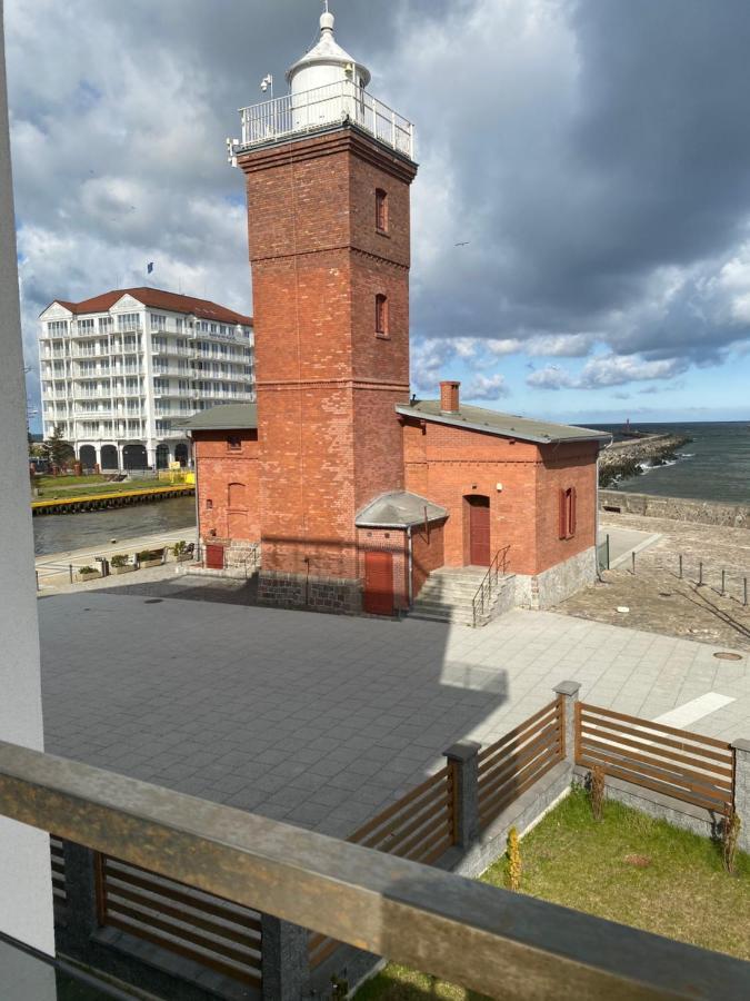 Apartament Blekitny Przy Latarni Ujście-Darłowskie 外观 照片
