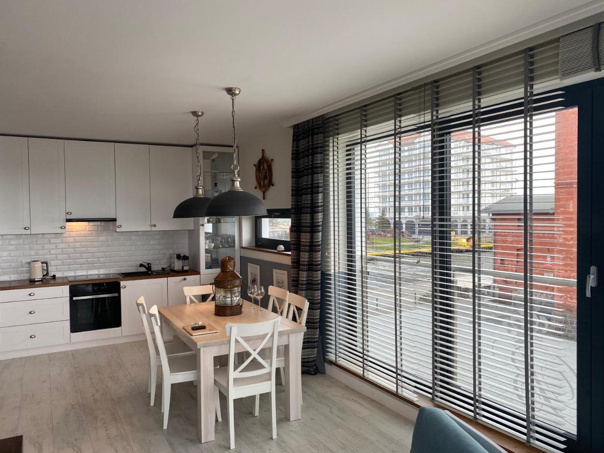 Apartament Blekitny Przy Latarni Ujście-Darłowskie 外观 照片